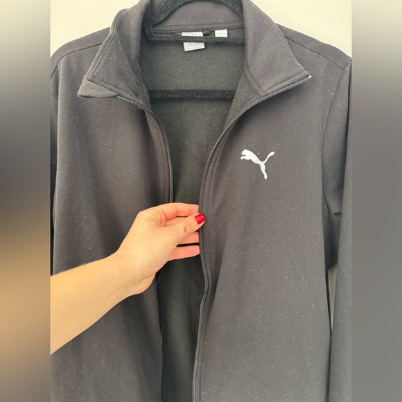 PUMA Black Running Jacket Size XL - Picture 4 of 8